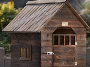 自貢防腐木狗窩