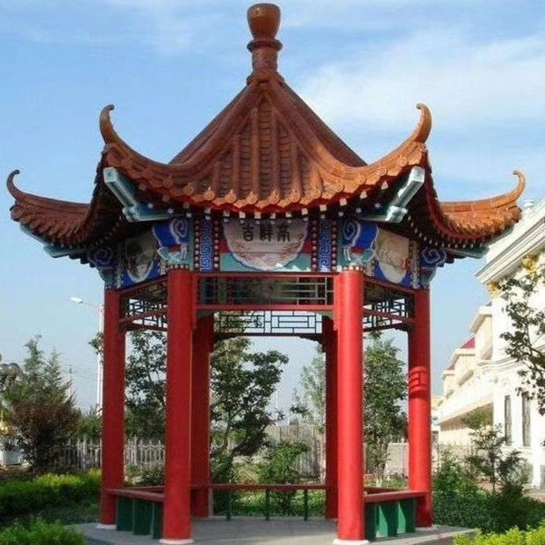 四川防腐木涼亭