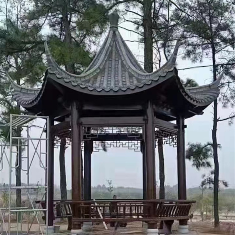 嘉興防腐木涼亭