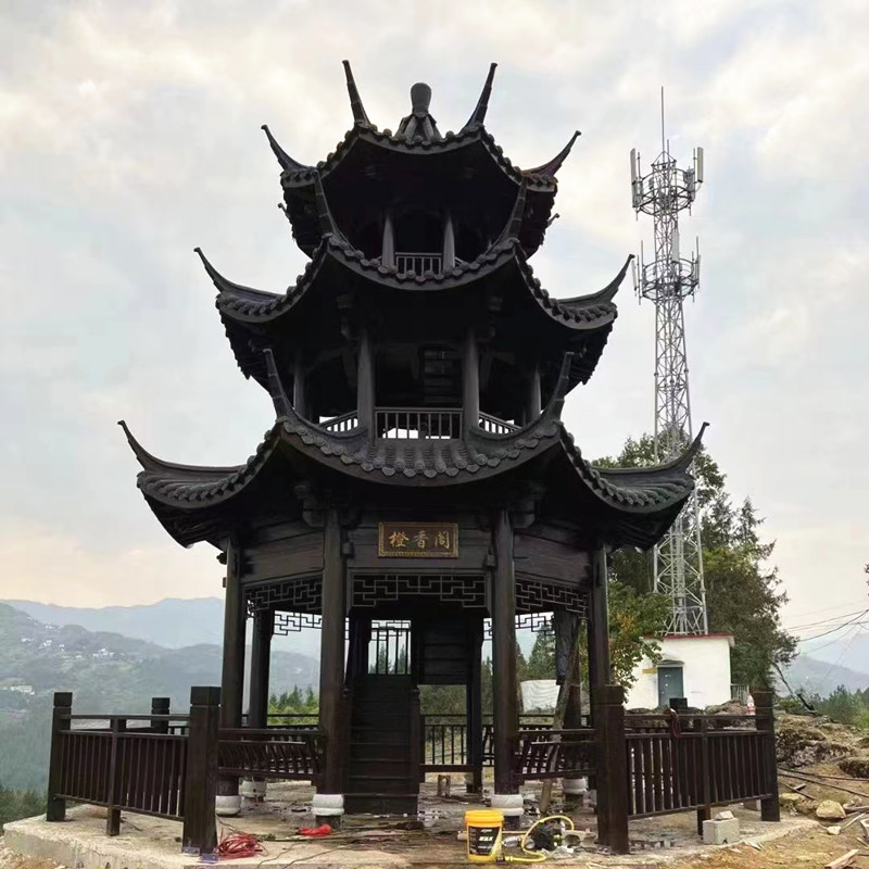 蘇州防腐木涼亭